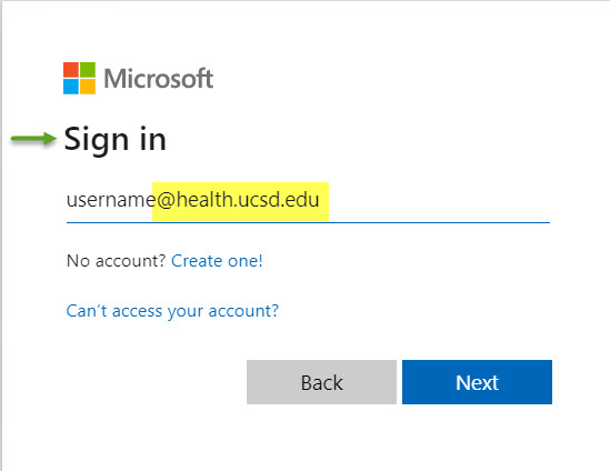 Microsoft Sign in